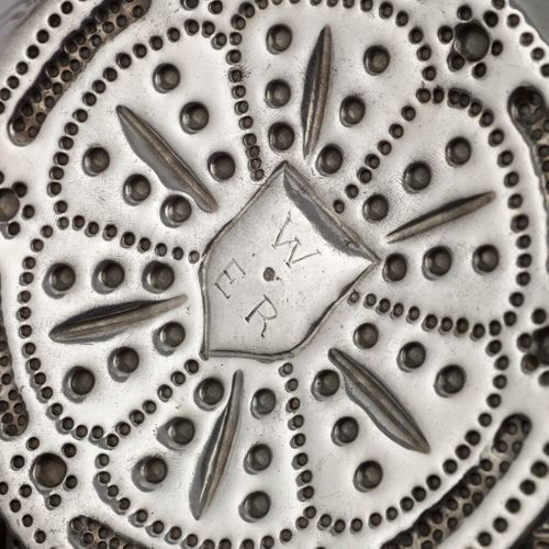 A Charles I silver Saucer Dish with scrolled handles