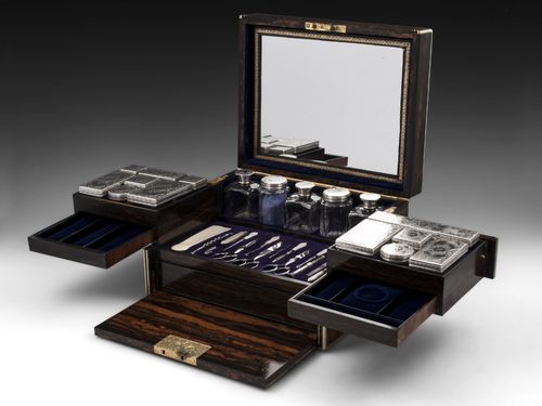 Antique Coromandel Vanity / Dressing Box