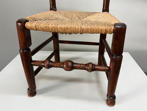 Set of 6 Antique Spindleback Dining Chairs