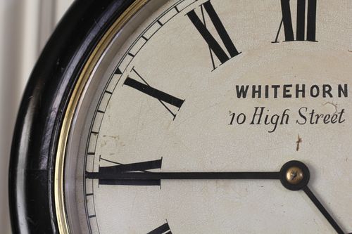 19th Century 10 Inch Dial Clock