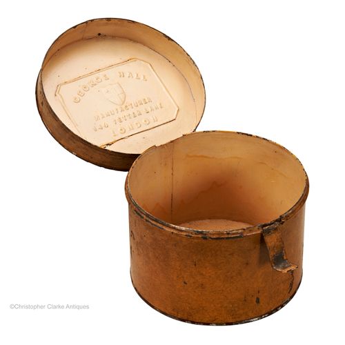Toleware Collar Tin by George Hall of Fetter Lane