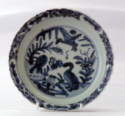 Ming - Wanli - Blue and White Saucer