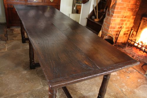 17th Century Oak Refectory Table