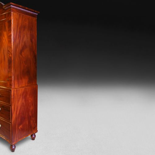 Regency Period Mahogany Gentleman’s Press attributed to Gillows