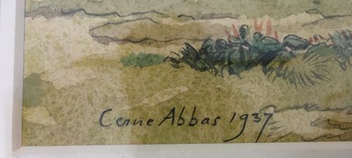 Randolph Schwabe - Chickens, Cerne Abbas