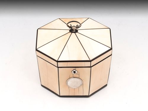 Antique Ivory Tea Caddy