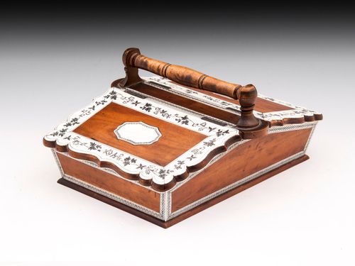 Satinwood Sewing Basket