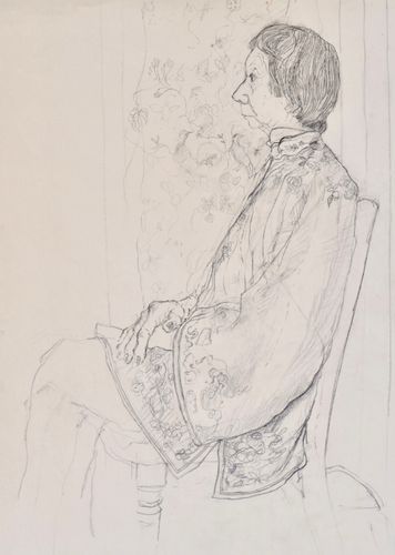 Carolyn Sergeant - The Chinese Jacket - drawing