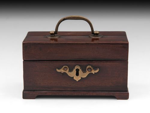 Miniature Antique Tea Caddy