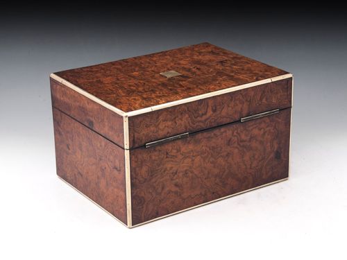 Burr Walnut Jewelry Box