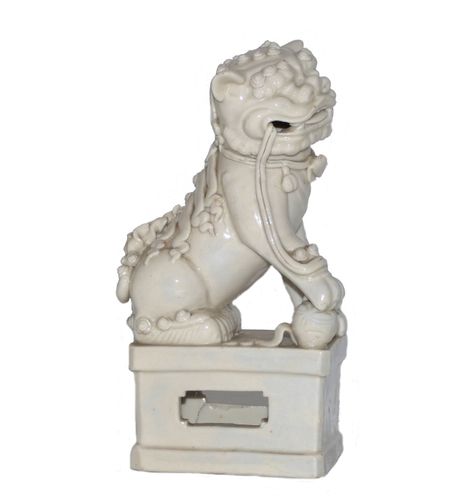 Kangxi Blanc de Chine Dog of Fo