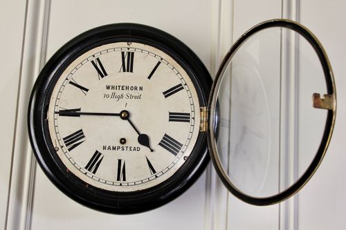 19th Century 10 Inch Dial Clock