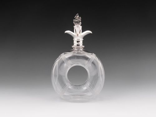 Nautical Lifebuoy Silver Decanter