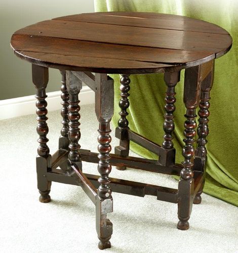 17th Century Oak Gateleg Table