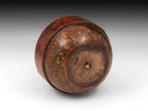 Rare Antique Sycamore Tea Caddy
