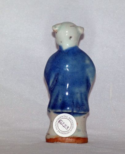 Yongzheng biscuit Porcelain Figure