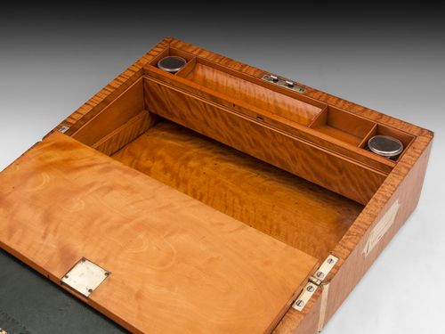 Antique Maple Writing Box