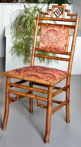 Pair of Victorian Bamboo Side Chairs