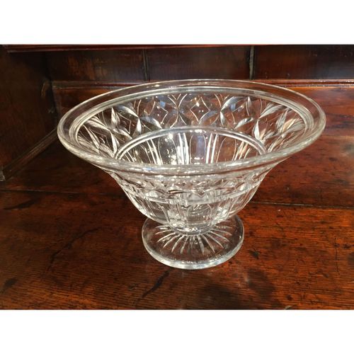 19th. century Stuart Crystal Glass Bowl