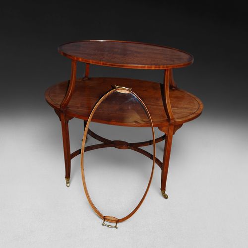 Victorian Mahogany Tray Table