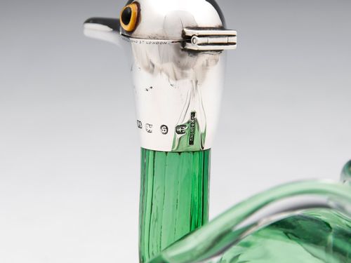 Antique Duck Liqueur Decanters