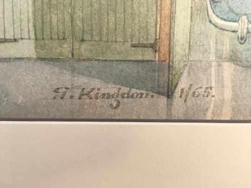Godfrey Penington Kingdon - Norman Road, Winchester