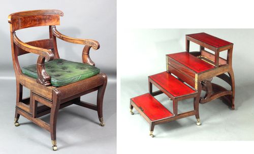 Metamorphic library chair