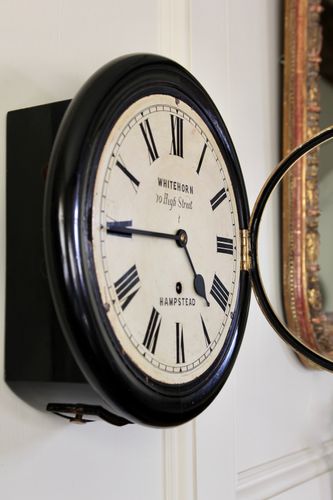 19th Century 10 Inch Dial Clock
