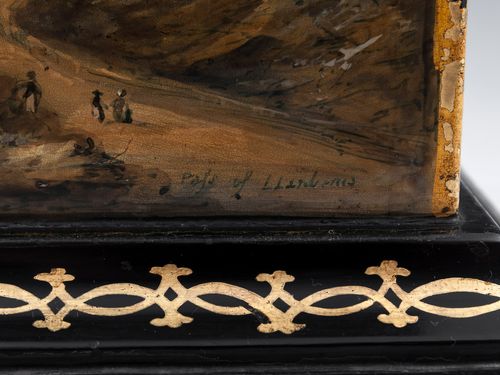 Antique Welsh Slate Tobacco Box