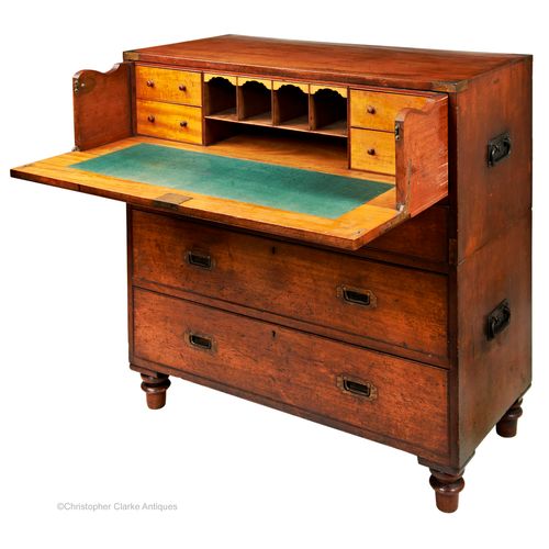 Secretaire Campaign Chest by SW Silver