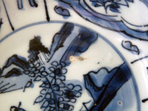 Ming Blue and White porcelain Kraak bowl