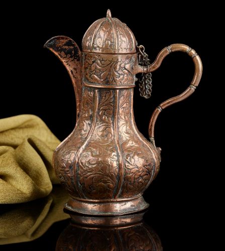 Rare 16th Century Venetian Copper Ewer