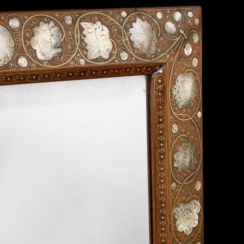 A Walnut Mirror c.1670-1680