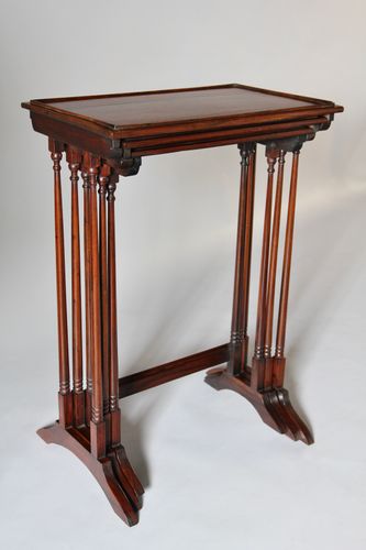 Regency Rosewood Nest of Tables