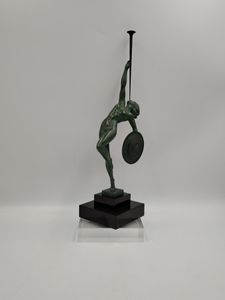 Art Deco bronze figure 'Jericho'