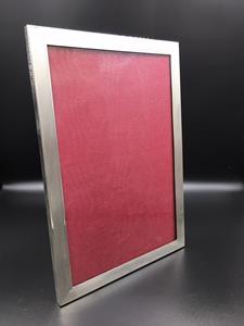 large silver photo frame