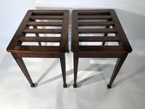 20th century luggage stands