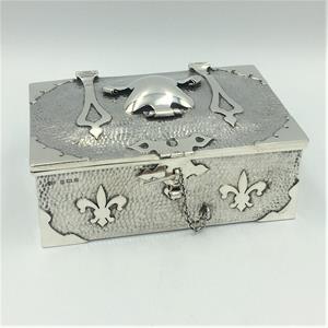 Arts & Crafts Silver Box