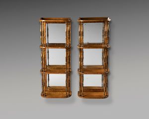 19th century hanging wall shelves 