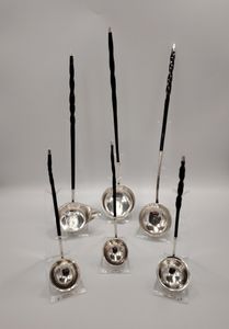 Georgian silver toddy ladles