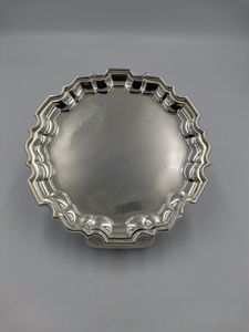 20th Century Small Silver Salver by Pairpoint Brothers.