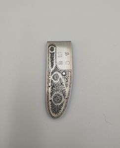20th century silver money clip