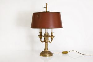 19th century Bouillotte lamp