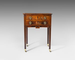 George III mahogany work table 