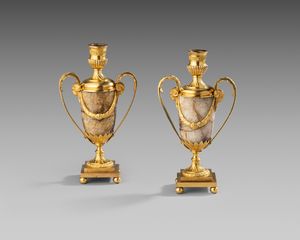 Matthew Boulton Blue John cassolettes