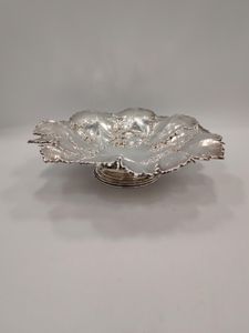 20th century solid silver fruit bowl