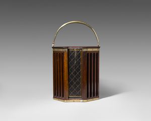 18th century mahogany plate Bucket 