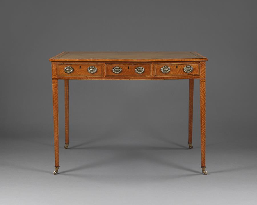18th century satinwood writing desk