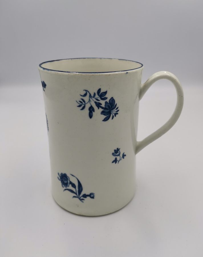 18th century Worcester porcelain tankard