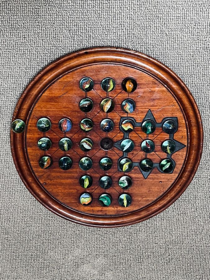 19th century solitaire board game
